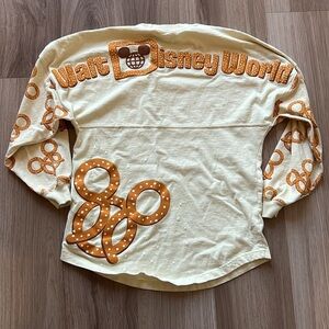 Disney Soft Pretzel Long Sleeve Novelty Park Tee